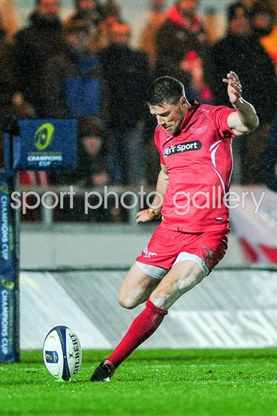 Rhys Priestland Scarlets v Ulster 2014