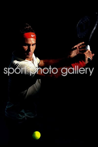 Roger Federer backhand 2014 Brisbane International