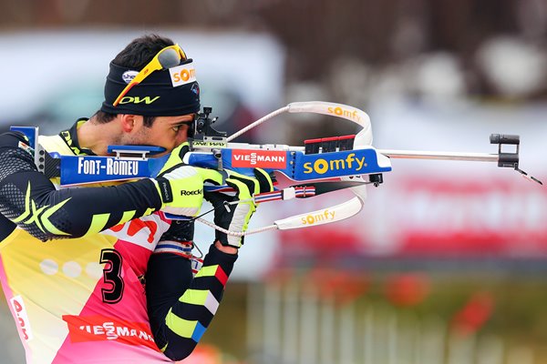 Martin Fourcade IBU Biathlon Worldcup Oberhof 2014