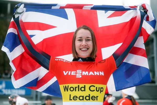 Lizzy Yarnold Skeleton World Cup St Moritz 2014