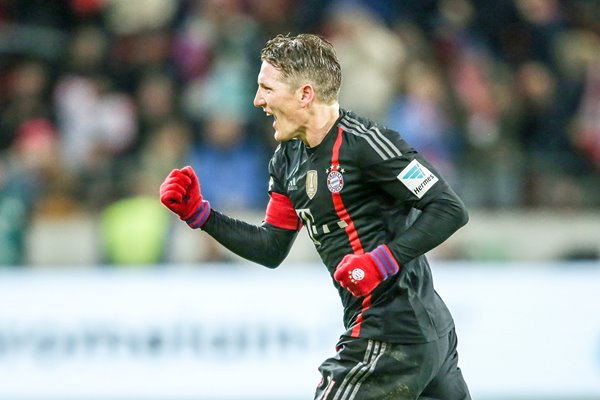 Bastian Schweinsteiger Bayern celebration