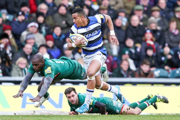 Anthony Watson Leicester Tigers v Bath