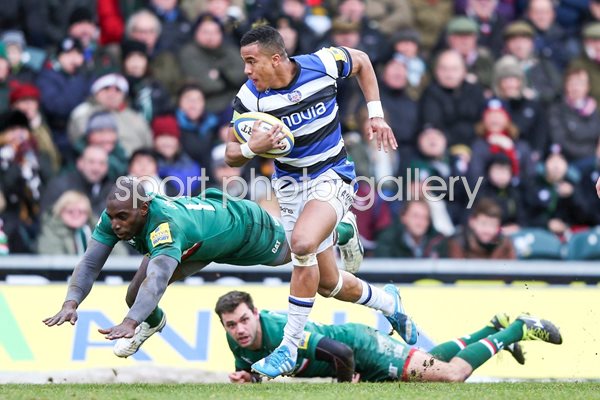 Anthony Watson Leicester Tigers v Bath