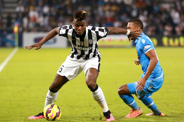 Paul Pogba Juventus 2014 Italian Super Cup