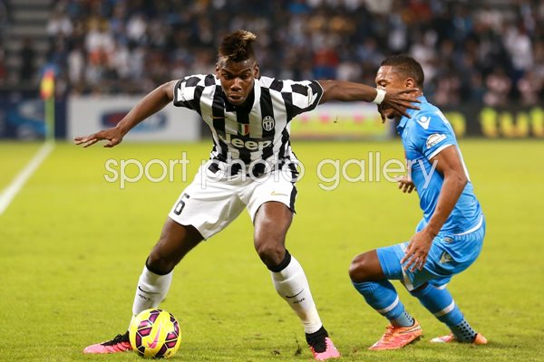 Paul Pogba Juventus 2014 Italian Super Cup