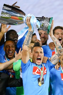  Marek Hamsik Napoli Italian Super Cup