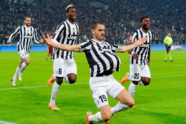 Leonardo Bonucci Juventus v AS Roma 2014