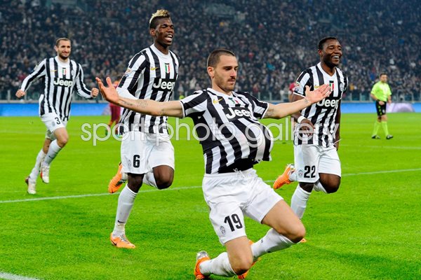 Leonardo Bonucci Juventus v AS Roma 2014