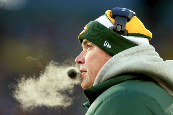 Mike McCarthy Green Bay Packers Head Coach Playoffs 2014