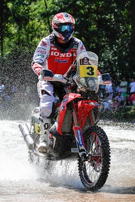 Joan Barreda Bort Honda HRC 2014 Dakar Rally 