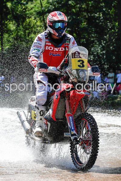 Joan Barreda Bort Honda HRC 2014 Dakar Rally 
