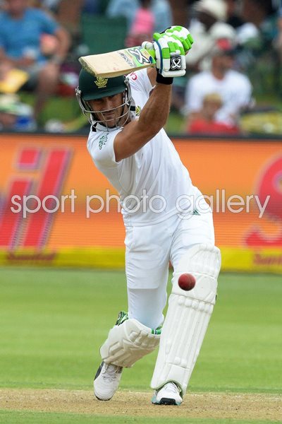 Faf du Plessis South Africa v West Indies Cape Town 2015
