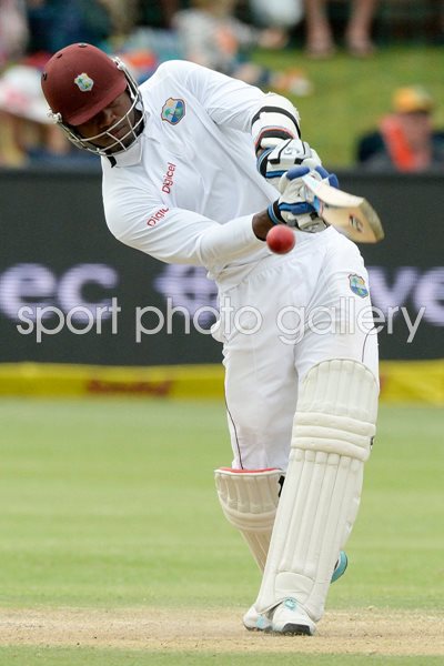 Marlon Samuels West Indies v South Africa Cape Town 2015