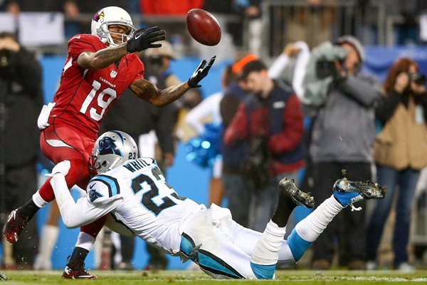 Wild Card Playoffs Melvin White Panthers v Cardinals 2015