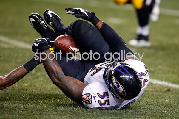 Wild Card Playoffs Terrell Suggs Ravens v Steelers 2015