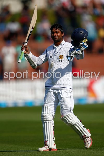 Kumar Sangakkara Sri Lanka v New Zealand Wellington 2015