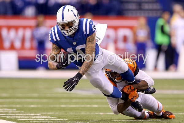 Wild Card Playoffs Donte Moncrief Colts v Bengals 2015