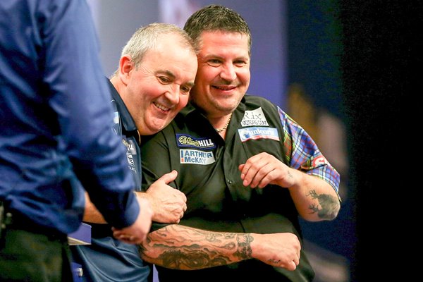  Gary Anderson & Phil Taylor PDC World Darts Championships