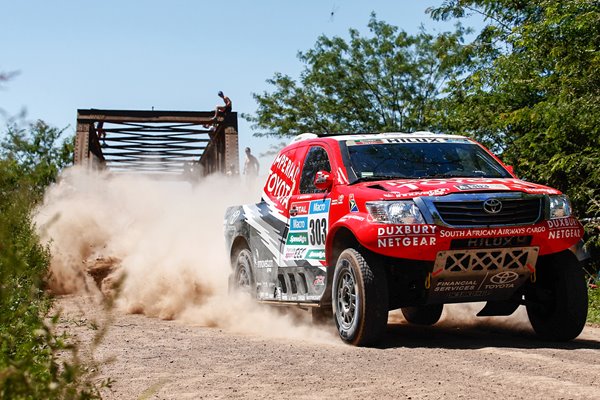 Giniel De Villiers 2015 Dakar Rally Stage 1