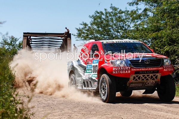 Giniel De Villiers 2015 Dakar Rally Stage 1