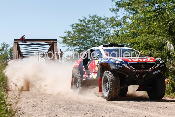 Stephane Peterhansel Team Peugeot 2015 Dakar Rally