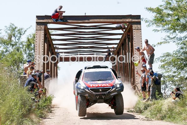 Stephane Peterhansel Team Peugeot Dakar 2015