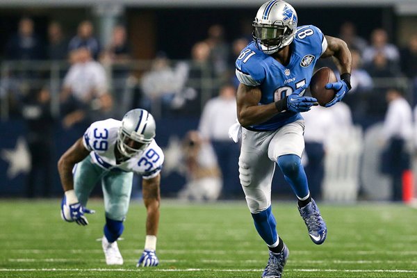 Wild Card Playoffs Calvin Johnson Lions Cowboys 2015