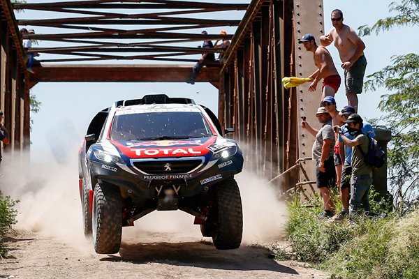 Stephane Peterhansel Team Peugeot 2015 Dakar Rally