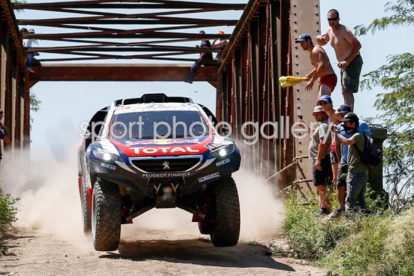 Stephane Peterhansel Team Peugeot 2015 Dakar Rally