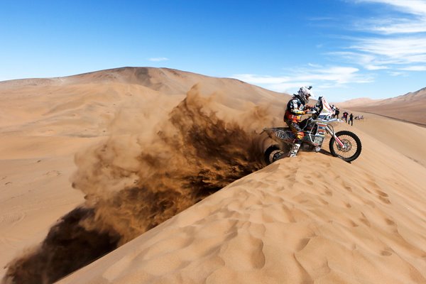 Jorge Lacunza 2015 Dakar Rally Dunes
