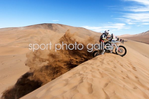 Jorge Lacunza 2015 Dakar Rally Dunes