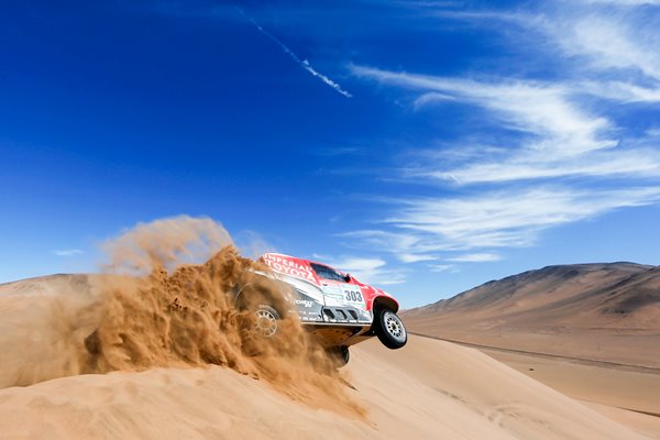 Giniel De Villiers 2015 Dakar Rally Stage 4