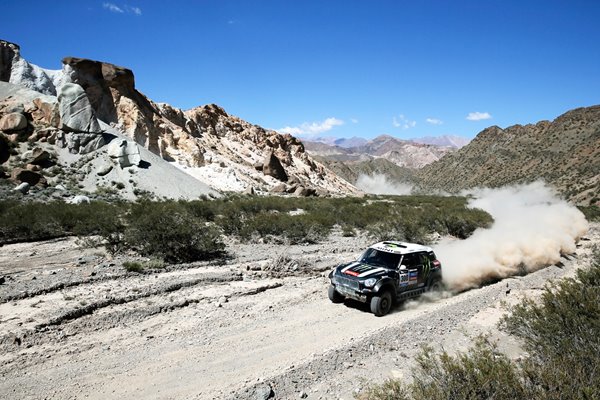 Stephane Peterhansel Mini X-Raid Team 2014 Dakar Rally