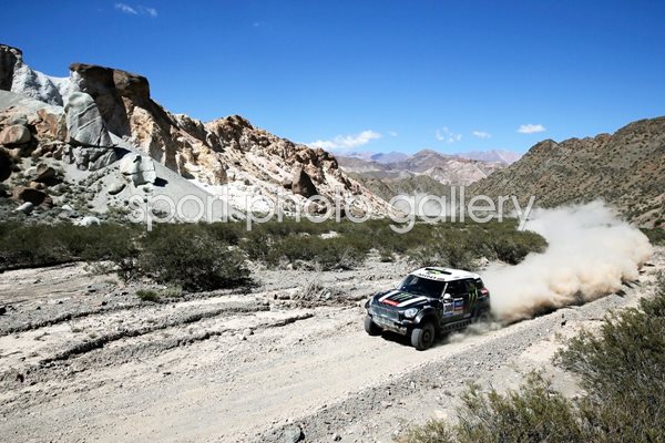 Stephane Peterhansel Mini X-Raid Team 2014 Dakar Rally