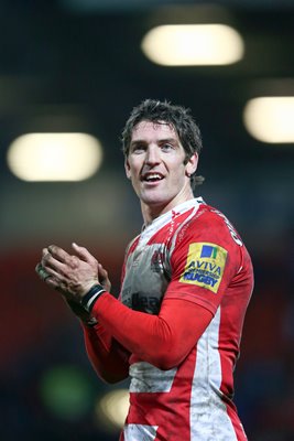 James Hook Gloucester v Saracens 2015