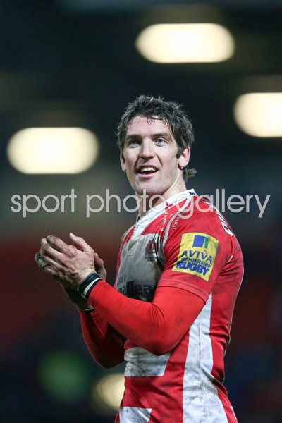 James Hook Gloucester v Saracens 2015