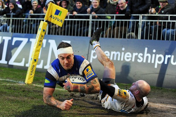 Matt Banahan Bath v Wasps 2015