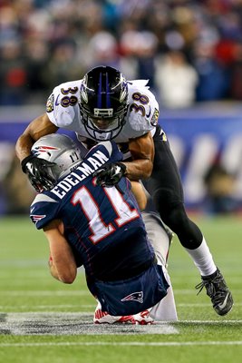 Divisional Playoffs Julian Edelman Ravens v Patriots