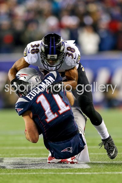 Divisional Playoffs Julian Edelman Ravens v Patriots