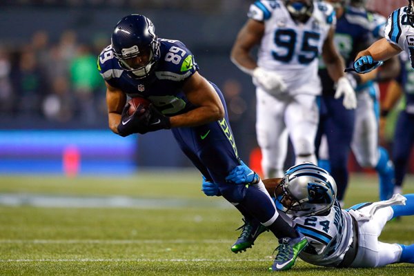 NFC Divisional Playoffs Doug Baldwin Panthers v Seahawks 2015