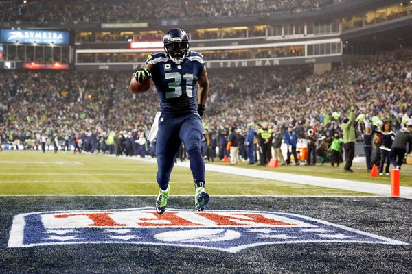 NFC Divisional Playoffs Kam Chancellor Seahawks v Panthers 2015