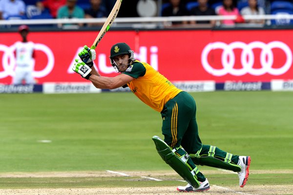 Faf du Plessis South Africa v West Indies 2015