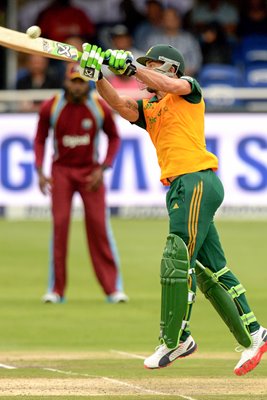 Faf du Plessis South Africa v West Indies 2015