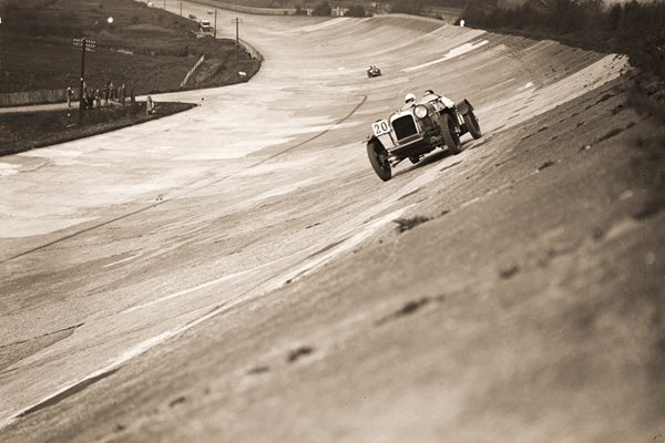 Alvis At Brooklands race 1931