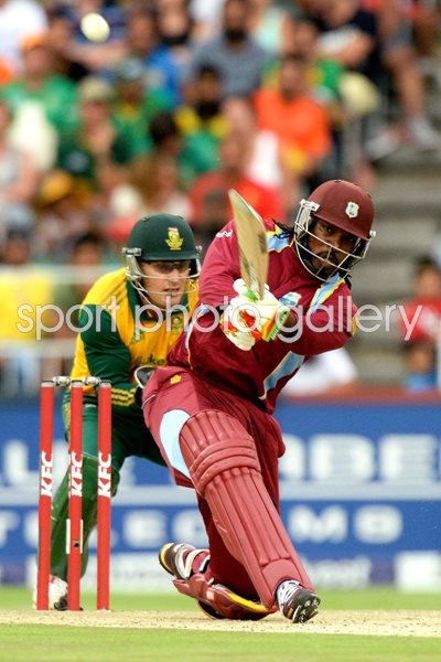 Chris Gayle West Indies v South Africa 2015