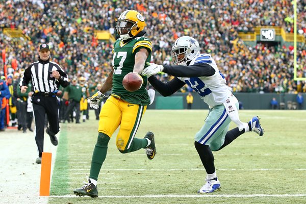 Divisional Playoffs Davante Adams Packers v Cowboys 2015