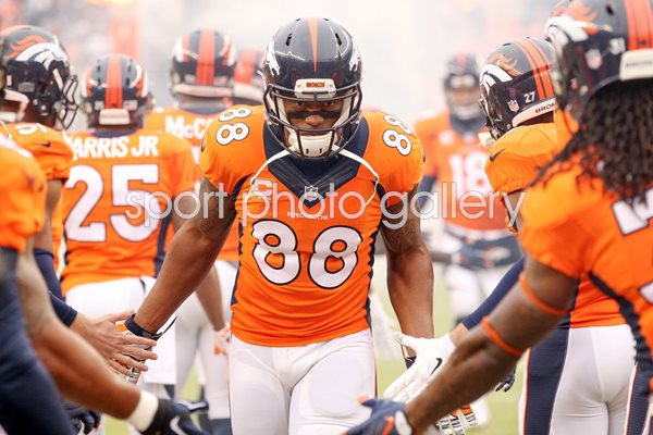 Divisional Playoffs Demaryius Thomas Broncos v Colts 2015
