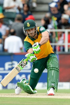 Faf du Plessis South Africa v West Indies Cape Town 2015