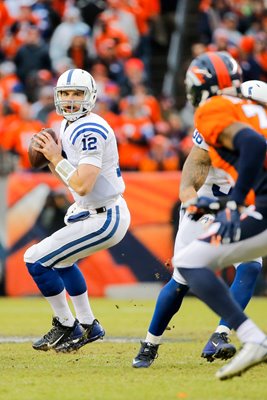 Divisional Playoffs Andrew Luck Colts v Broncos 2015