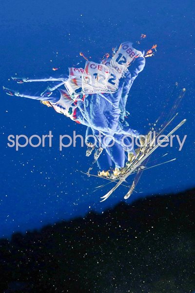 Zongyang Jia of China Freestyle Ski Championships